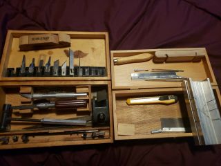 Vintage Tool Kit,  Mat Cutter,  X Acto Knife Kit