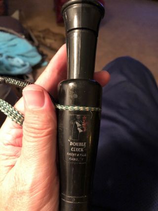 Knight And Hale Double Cluck Vintage Goose Call