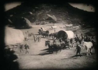 Vintage 16mm Film Movie INDIAN RAIDERS B&W Sound Castle Films SHORT 2