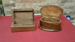 Vintage Wooden Box ' s X2 vgc 2