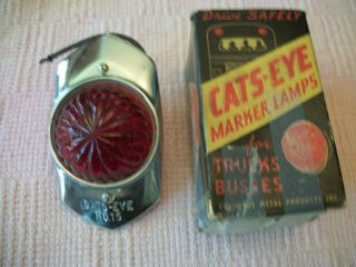 Vintage Cats - Eye Accessory Marker Lamp - Light - No.  15 - Nos