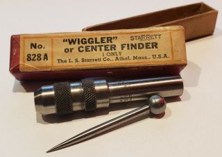Vintage Starrett No.  828a Center Finder Wiggler