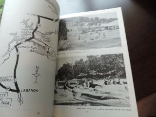 1964 Let ' s Tour The Ozarks vintage travel booklet with illustrated maps 5