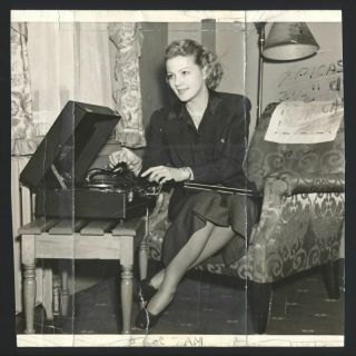 1937 Jean Rogers Vintage Photo Flash Gordon 