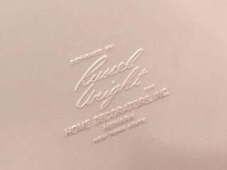 15 Pc VTG Russel Wright Home Decorator FLOWER TIME Pink Melamine DINNERWARE MCM 8