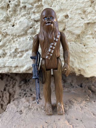 Vintage Star Wars Chewbacca Near Complete 1977 Kenner