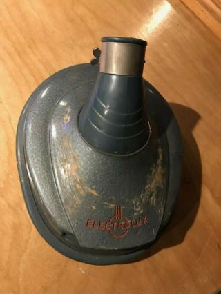 Vintage Canister Electrolux Vacuum Floor Polisher Buffer Attachment W Box