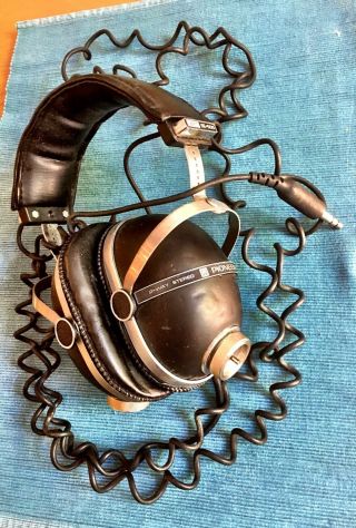 Vintage Pioneer 2 - Way Stereo Headphones Se - 505 Volume/tone Controls