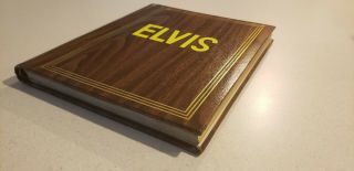 Vintage " Elvis " Scrapbook Of Articles And Photo 