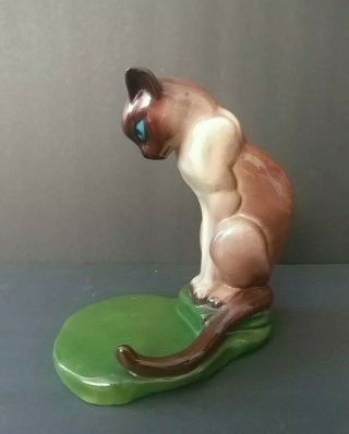 Vintage Marston California Ceramic Siamese Cat Art Pottery