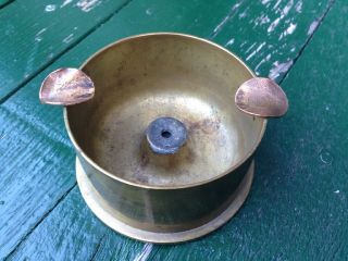 Vintage Wwii Japanese Military Shell Part Trench Art Artillery Canister Ashtray