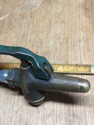 Vintage Brass Air Nozzle Sprayer 1/4 Jenkins Hy - Lo Airgun Blower 3