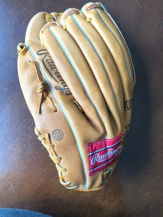 Vintage Rawlings Baseball Glove,  Mitt Rbg36,  Jose Canseco 12 ",  Deep Well Pocket