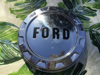 Vintage 1961 - 1966 Ford 1/2 Ton Truck F - 100 Pickup Dog Dish Bottle Cap Hubcap 2
