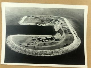 Vintage Photo Of One Of Abu Dhabi Islands Uae,
