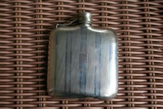 Vintage 3 Ounce Pocket Flask In With