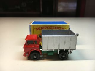 Old Vtg Matchbox Lesney 26 Gmc Tipper Truck Toy Diecast Box England