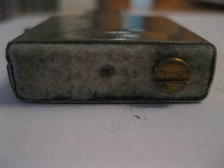 Vintage 2007 Brushed Steel Zippo Lighter 5