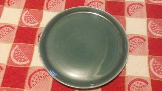 Vtg Russel Wright Steubenville American Modern Seafoam Green 10 " Dinner Plate