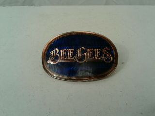 Bee Gees Vintage Belt Buckle - Pacifica 1977 - Disco Glam Pop