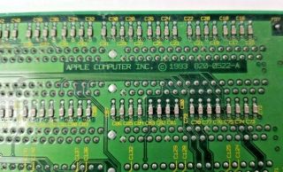 Vintage Apple 820 - 0522 - A PDS Video Card / Board with memory onboard 5