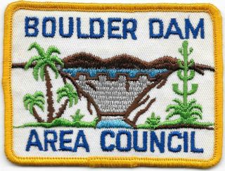 Cp Patch Boulder Dam Area Council Vintage Boy Scouts Of America Bsa