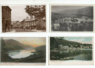 43 Vintage Postcards: Cumbria The Lake District