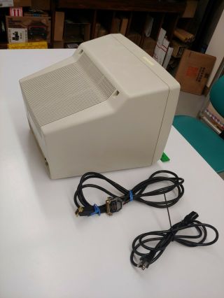 Mitsubishi Color Computer Monitor - Vintage Gaming - Model : AUM - 1371A 5