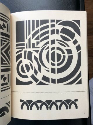 Vintage Art Deco Stencil Book 4