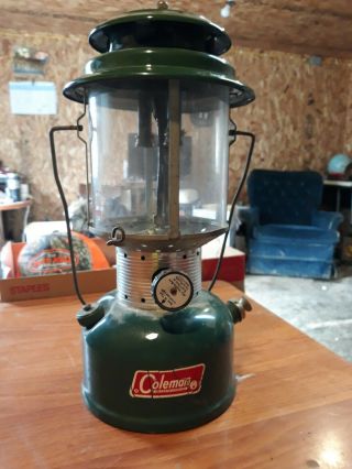 Vintage Coleman Lantern December Of 1966 Model 220 - F Use Generator - 220e - 5891