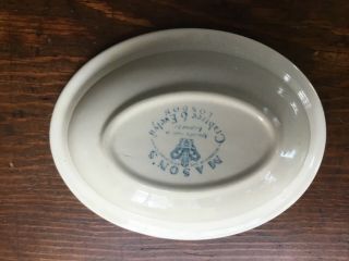 Vintage Crabtree & Evelyn soap dish.  WHITE and BLUE 3