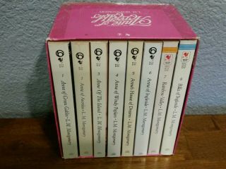 The Complete Anne Of Green Gables Vintage 8 Book Box Set By L.  M.  Montgomery 1 - 8