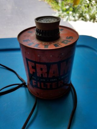 Vintage Fram Filter Advertising Cigar Cigarette Lighter