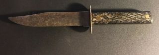 Vintage Imperial Providence Rhode Island Usa Fixed Blade Hunting Knife