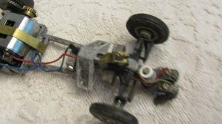 Vintage 1/24 Scale Ford Model T Body Slot Car with Motor & Chassis 4409 6