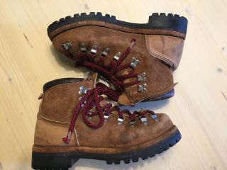 Vintage Dexter Mountaineering Hiking Boots Vibram Soles Mens 7.  5/ Woman’s 8.  5 3