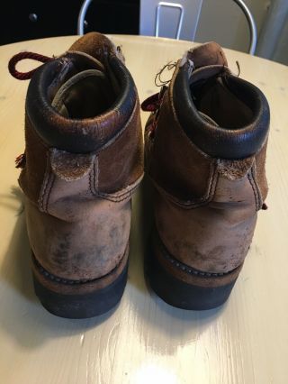 Vintage Dexter Mountaineering Hiking Boots Vibram Soles Mens 7.  5/ Woman’s 8.  5 4