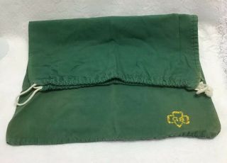 Vintage Drawstring Girl Scout Laundry Bag 2
