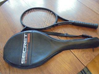Yamaha Secret 06 Tennis Racquet Vintage L2 4 1/4 With Cover Case