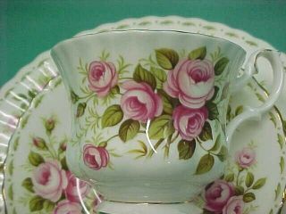 Vintage Royal Albert Flower of the Month Series June Tea Cup Trio Set Roses 2