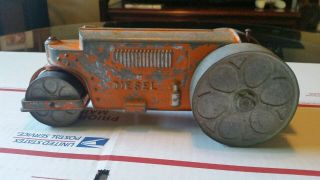 Vintage Hubley Kiddie Toy Diesel Steam Roller