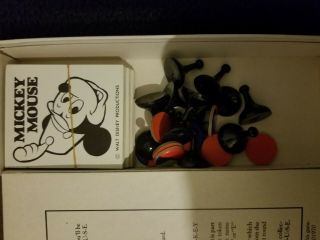 Vintage 1976 Walt Disney ' s Mickey Mouse Board Game By Parker Brothers Complete 4