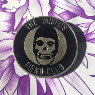 Vintage Misfits Fiend Club Belt Buckle