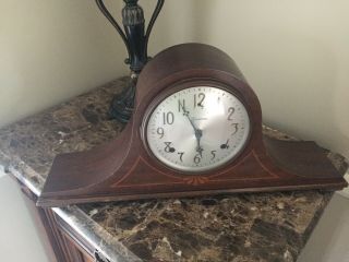 Vintage Sessions 8 Day Two Tone Chime Mantle Clock,  W/key