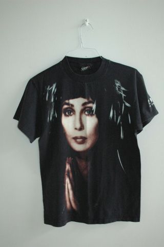 Vintage Cher Do You Believe Tour 1999 Concert T Shirt Size Med