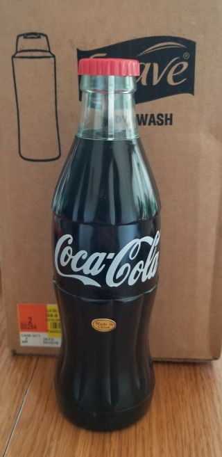 Vtg Coke Coca - Cola Bottle Flashlight,  7.  25 ",  Takes 2 C Batteries (not)