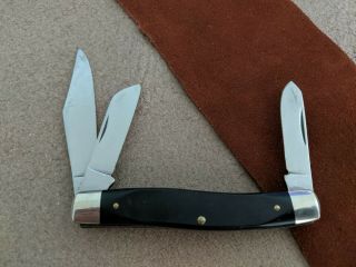 Vintage 3 blade Frontier Imperial 4434 Pocket Knife 5