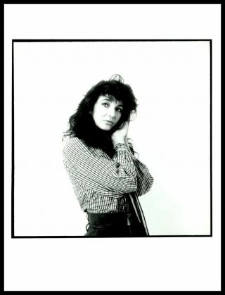 1987 Kate Bush Vintage Photo English Singer Gp
