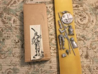 Vintage Almond Sculptures Ltd.  Metal Knight Model Kit