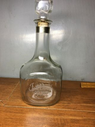 Vintage Jack Daniels Old No.  7 Tribute To Tennessee Decanter - Missing Label